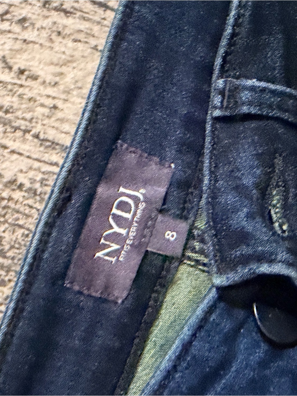 NYDJ Men’s Navy Slim Jeans